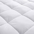 thumbnail image 4 of Puredown PCM Technology Cooling Cover 100% Polyester Mattress Topper, White, King Size, 4 of 5