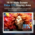 thumbnail image 4 of TUTT 16” Dual Portable Monitor | 16:10 Ratio FHD IPS Triple Screen Extender | Dual Rotating Screens | Standalone | H5 Converter Cable | Windows, Mac OS – Model S11, 4 of 11