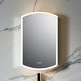 thumbnail image 4 of Blossom 24x38" LED Medicine Cabinet | Left Hinge | Mirror Cabinet with Defogger | Wall Mount/Recessed | 3-Color Dimmer, 4 of 10