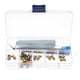 thumbnail image 1 of Kit De Boquillas De Impresora 3D De 25 Piezas Boquilla Mk8 De Acero Inoxidable Cabezal De Impresión De Extrusora Profesional Con Herramienta De Limpieza Compatible Con Makerbot Industry Factory Sweethay TO003418-00, 1 of 7