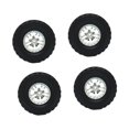 thumbnail image 3 of shamjina 4 Pieces RC Car Tires Replacement for MN82 MN78 D90 D911/12 RC Car Accessory, 3 of 8