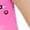 S-137 Hot Pink, variant on Girls' Summer Sequin Print Sleeveless Round Neck Dress Mid Size Children's Waist Cinched Children's Dress Formal Dresses For Girls