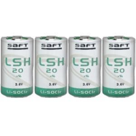 VIDEOFIED / RSI TECHNOLOGIES PP1 PP1 - X SERIES PRIMARY BATTERIES (QTY 4 SAFT LSH20 PP1 PP1 - X SERIES PRIMARY BATTERIES (QTY 4 SAFT LSH20