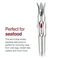thumbnail image 6 of Zyliss 4 Piece Seafood Pick & Fork Set with Storage Container, Stainless Steel, 6 of 7