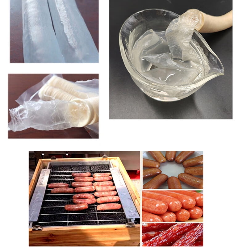 JETTINGBUY 18mm Edible Sausage Casings skins Packaging Pork Intestine Sausage Tubes Casing