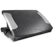 Kantek Professional Adjustable Footrest, 4-inch to 7-inch Height, Black