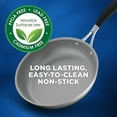 thumbnail image 3 of NutriChef 12 Piece Kitchenware Pots & Pans Set, Clad Stainless Steel, Ceramic Non-Stick Coating, 3 of 7