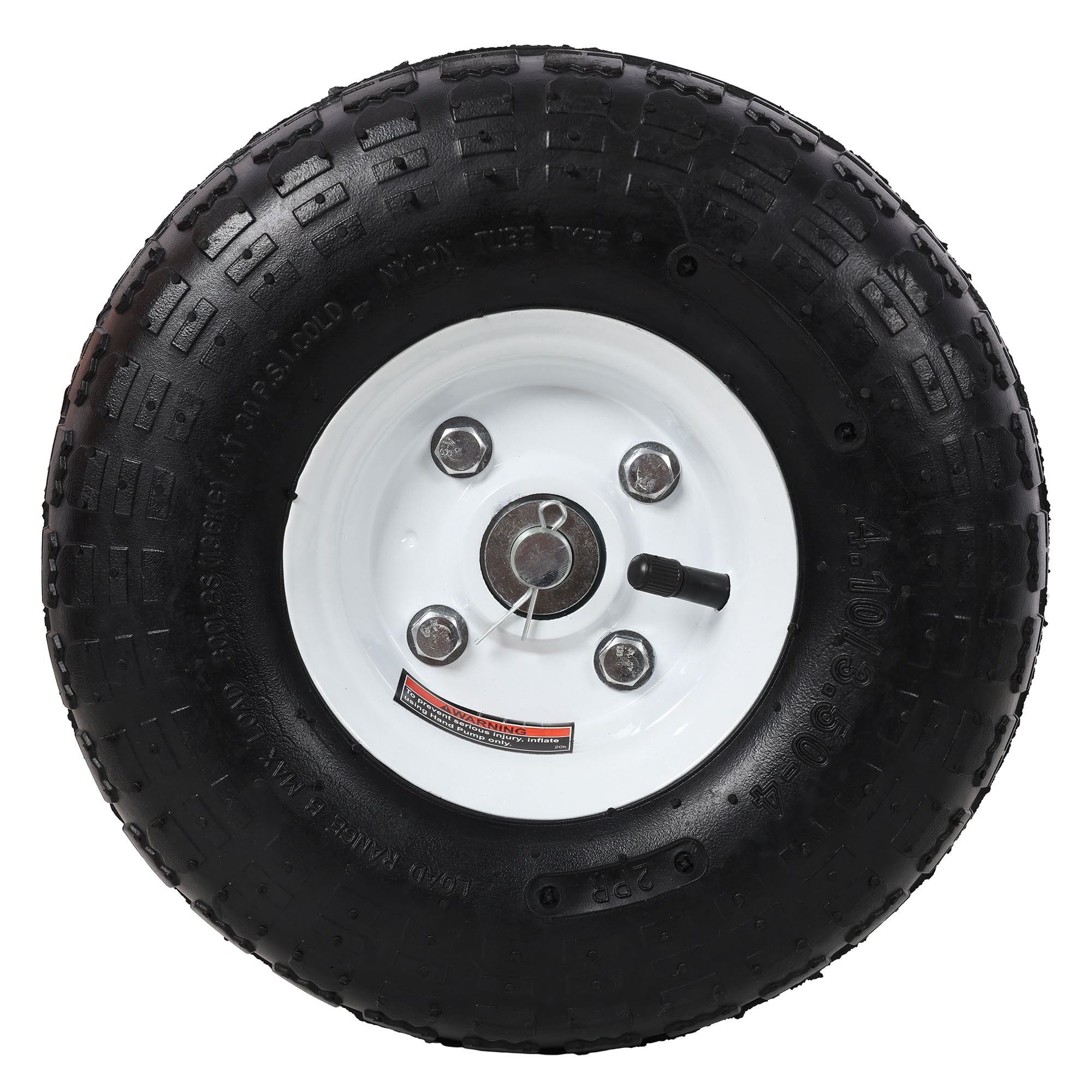 S-HOME Heavy Duty Dual Gate Wheel with 10" Pneumatic Tires, Steel Support Caster for Driveway Chain Link Fence Gates