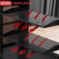thumbnail image 5 of 10-Pack 1U Server Rack Shelf - Universal Device Server Rack Mounting Tray, 5 of 7