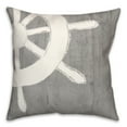 thumbnail image 2 of Creative Products Wood Grain Captain's Wheel 18 x 18 Spun Poly Pillow, 2 of 3