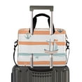 thumbnail image 2 of FORMRS 16" Laptop Bag Carrying Sleeve Case with Handle Travel Shoulder Briefcase, Orange Nautical Pattern, 2 of 8