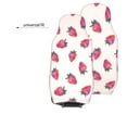 thumbnail image 6 of Honeii Hand Drawn Strawberry Print Car Seat Covers 2 Pieces, Full Set Universal Seat Covers for Cars, Waterproof Auto Seat Protectors, 6 of 7