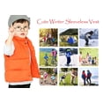 thumbnail image 6 of LANBAOSI Boy Puffer Vest Toddler Winter Down Vest Lightweight Sleeveless Jacket 3-4T, 6 of 7