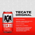thumbnail image 2 of Cerveza clara Tecate Original 6 pack latas de 355 ml c/u, 2 of 4