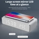thumbnail image 3 of Pantalla LED Teléfonos móviles de carga inalámbrico Despertadores de escritorio Elegante Termómetro de carga rápida rectangular para teléfono Sunnimix Carga de relojes de alarma, 3 of 8