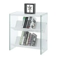 thumbnail image 3 of Convenience Concepts SoHo 27.75" Tall Glass Bookcase, White/Glass, 3 of 7