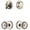 Polished Nickel, variant on Grandeur 834304 Georgetown Solid Brass Single Cylinder Keyed Entry Knobset And Deadbolt