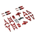 thumbnail image 2 of Rushawy 1/14 RC Car Metal Parts 1/14 RC Trucks Replaces for 14301 14302 14303 RC Car Red, 2 of 9