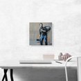 thumbnail image 2 of ARTCANVAS The Son of a Migrant from Syria Canvas Art Print by Banksy - Size: 12" x 12" (1.50" Deep), 2 of 9