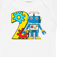 thumbnail image 4 of Inktastic 2nd Birthday Robot Boys or Girls Baby Bodysuit, 4 of 5