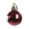 thumbnail image 5 of One opening 30 Christmas Balls, Solid Color Ball Decorative Festival Ornament, 5 of 8