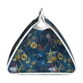thumbnail image 3 of Lsque Halloween Elements Printed Long Tissue Box Cover Holder, Facial Paper Organizer Dispenser,Triangle with Bottom Belt, PVC Leather Decorative Organizer, 3 of 9