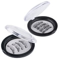 thumbnail image 1 of Pestañas magnéticas, pestañas postizas ultrafinas de 0,2 mm para damas y mujeres, 2 pares, 1 of 7