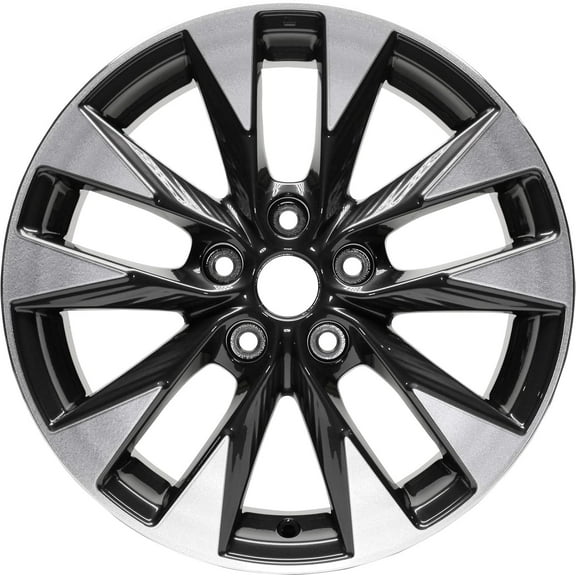 New Aluminum Wheel Rim 17 inch Fits 2015-2016 Nissan Sentra 17x6.5 10 Spoke
