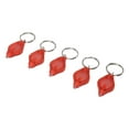 thumbnail image 3 of Key Ring Flashlight, Mini LED Keychain Flashlight 5 PCS Anti Lost ABS Long Battery Life  For Hiking Red Light,White Light,Blue Light,Green Light, 3 of 8