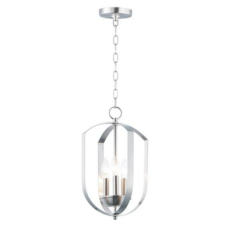 

Maxim 10033SN 10 in. Provident 3 Light Satin Nickel Chandelier Ceiling Light