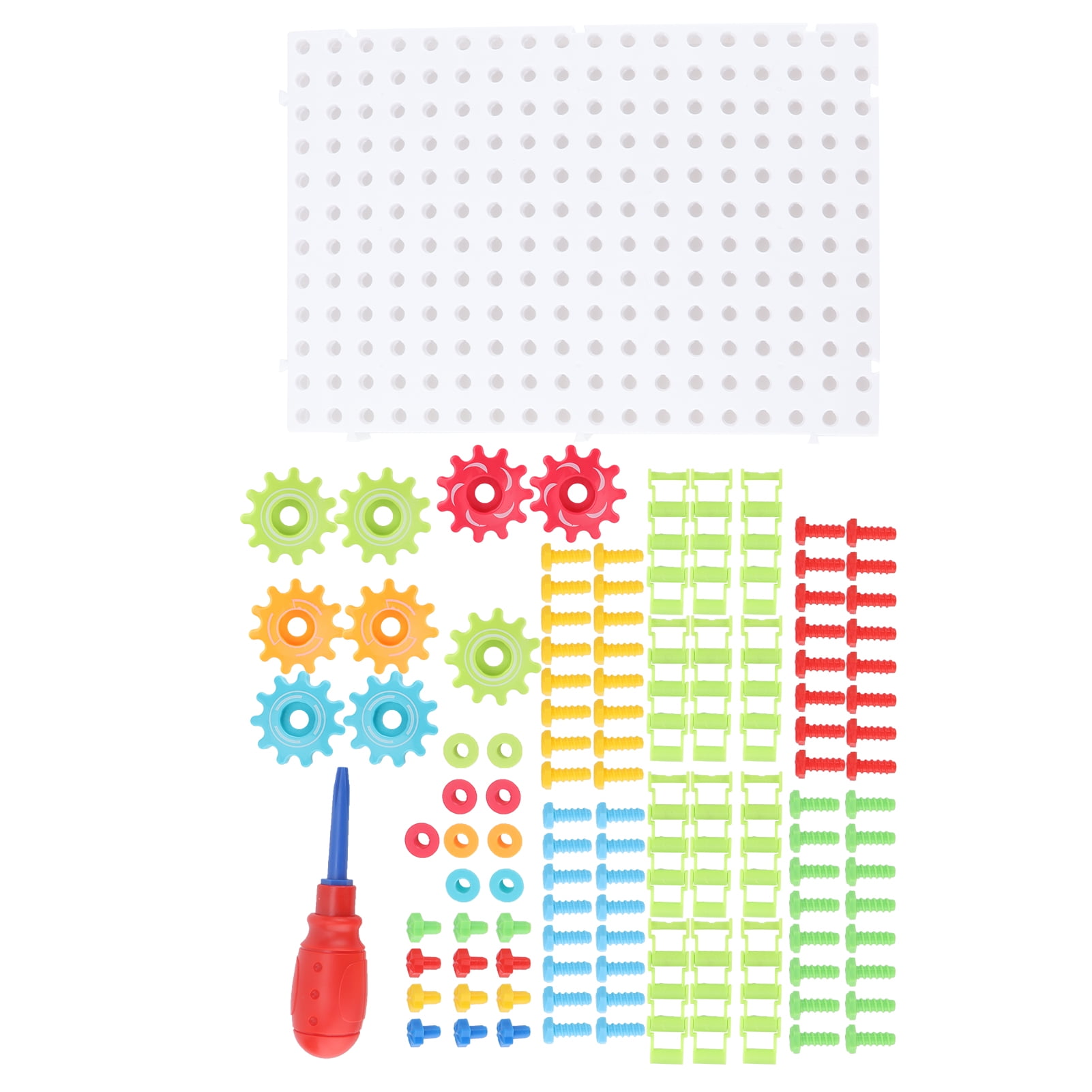 3D Puzzle Building Block Gear Toy, Plastic Gear Building Blocks Toys