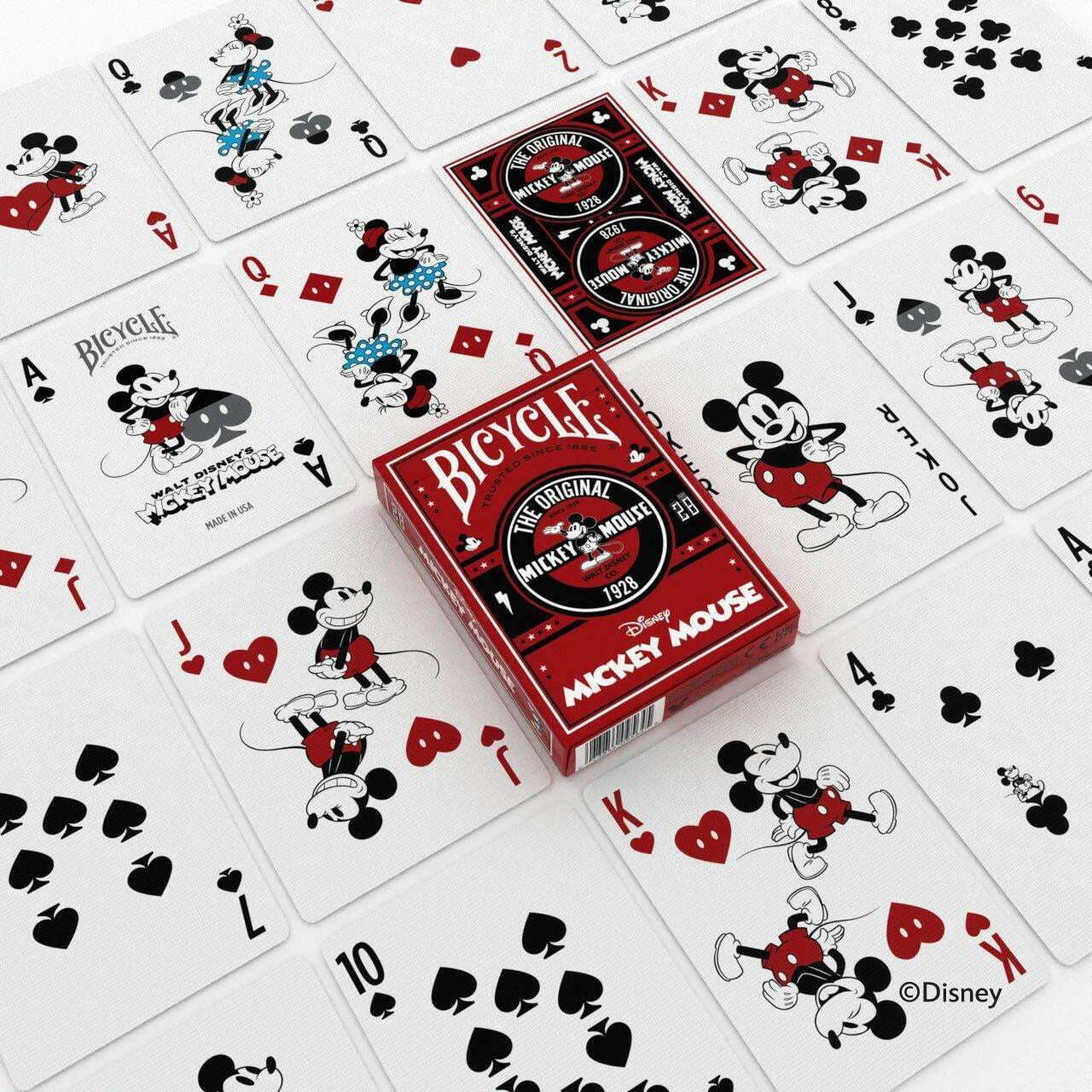 Disney Classic Mickey and Friends Playing Cards, 6-Deck Box Set