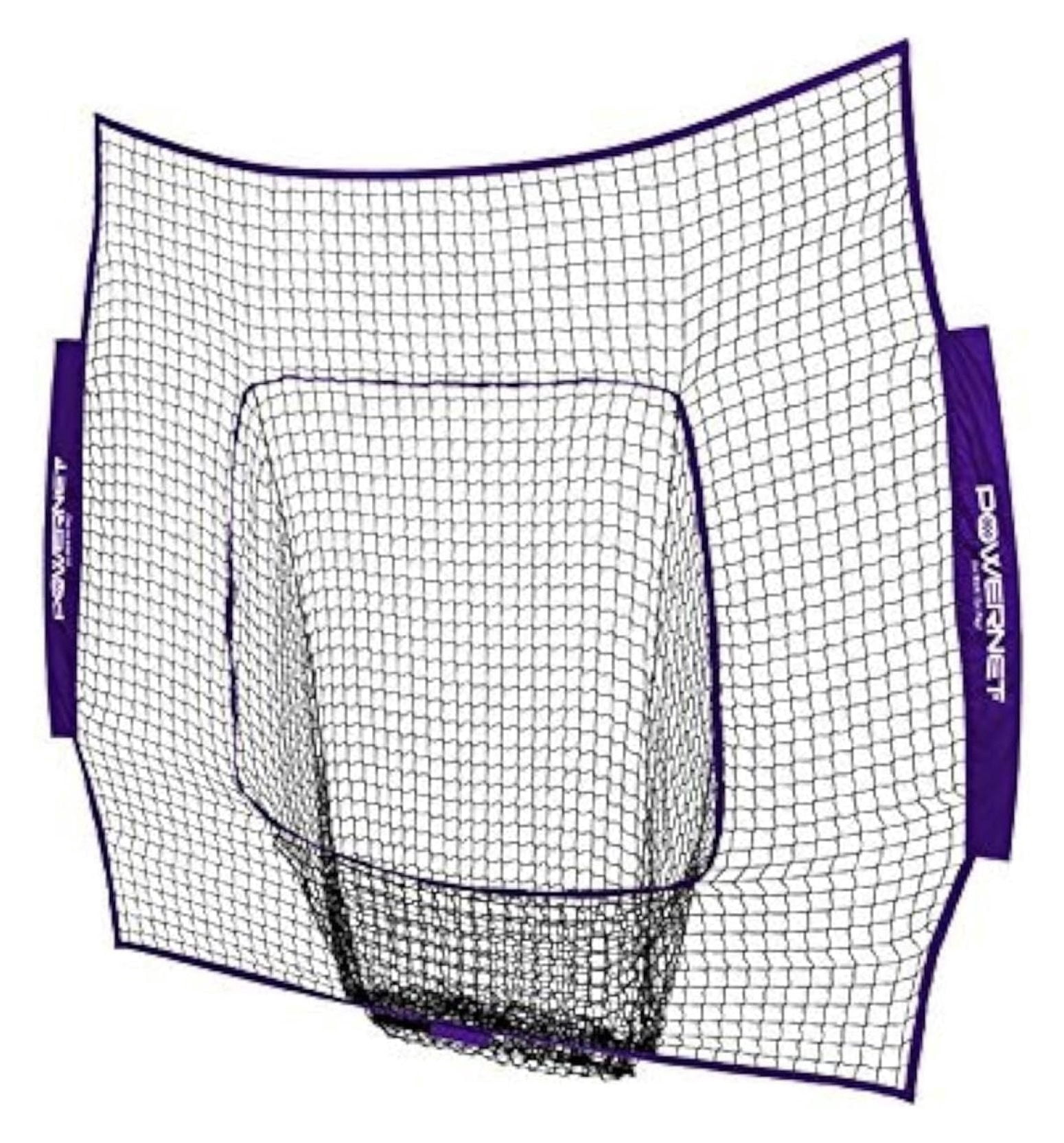 7x7 FT Baseball & Softball Net Replacement Parts, Replace 7x7 FT Frame, Net Only or Carry Bag, Metal Frame and Fiberglass Poles, Durable Nets & Bags Available in Team Colors