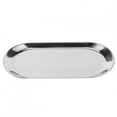 thumbnail image 2 of Towel Tray5pcs Stainless Steel Oval Jewelry Dish Jewelry Plate Convenient Use, 2 of 5