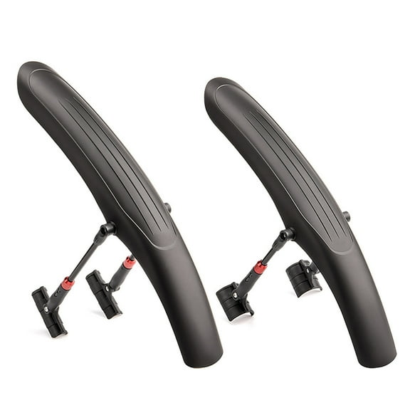 Hyasfey 2Pcs Bicycle Fender Adjustable Lightweight Universal MTB Mountain Road Bike Front Rear Mud Splash Guard Mudflap Bike Accessories