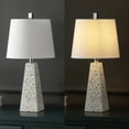 thumbnail image 6 of JONATHAN Y Owen 20.5" Contemporary Resin LED Table Lamp, White Terrazzo (Set of 2), JYL1037B-SET2, 6 of 7