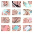 thumbnail image 3 of UDIYO 10Pcs Nail Sanding Strip Convenient Beauty Tool Sponge Nail Polishing File Kit for Women, 3 of 7
