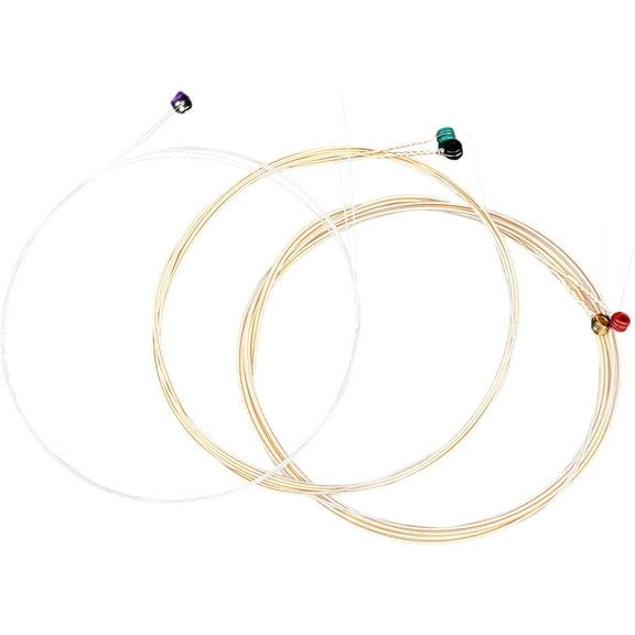 CRILSTYLEO Acoustic Guitar Strings Set Medium Tone with Coating 6 Strings 1Set