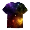 thumbnail image 6 of Kaondbfi Delicate Arctic Light Print T Shirts Fashionable Summer Round Neck Short Sleeve Blouses Tops for Carnival, 6 of 6