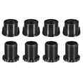 thumbnail image 1 of Inserts de 4 paquetes para tubos redondos con pies niveladores, para tubo redondo de 40mm/1.57" de diámetro, tapón de pierna de silla de plástico negro, 1 of 7