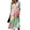 #01-Dark Green, variant on Women's Casual Floral Long Sleeve V-Neck Dress with Pockets - Smart Work Dress for Women, Formal Fall Dress, Empire Waist, Casual Daily Work Dresses, Black, XXL