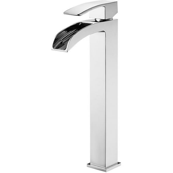 Vinnova Belair Single Lever Vessel Bathroom Faucet in Chrome