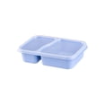 thumbnail image 2 of Gumesh Bento Snack Box Containers, 2 Compartment Divided Stackable Food Storage Containers , Meal Prep Lunch Container, 2 of 6