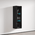 Fly Modular Wall Mounted Floating Bookcase (Type21) Black
