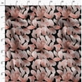 thumbnail image 3 of Soimoi Pure Silk Black Fabric By the Yard - 42 Inch Wide - Leaves Print Fabric - Nature - Inspired Elegance for Apparel and Decor Printed Fabric, 3 of 6