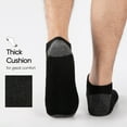 thumbnail image 5 of FLYRUN 30Pairs Mens No Show Socks Cushion Low Cut Breathable Socks for Men Value Packs, 5 of 10