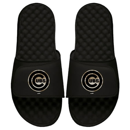 

Youth ISlide Black Chicago Cubs Camo Logo Slide Sandals