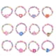 thumbnail image 1 of 12 piezas Pulseras de la amistad para niñas Pulseras de cuentas para niñas Joyas para niños Pequeños regalos de cumpleaños Pulsera elástica de juguete para niñas Regalos de cumpleaños, 1 of 5