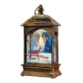 thumbnail image 1 of Christmas Led Light Up Lantern Xmas Santa Claus Table Lamp Ornament Decoration, 1 of 9