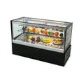 thumbnail image 4 of 3 Layers Desktop Refrigerated Cake Display Cabinet Cake Display Case Rear Opening Door 220V, 4 of 13